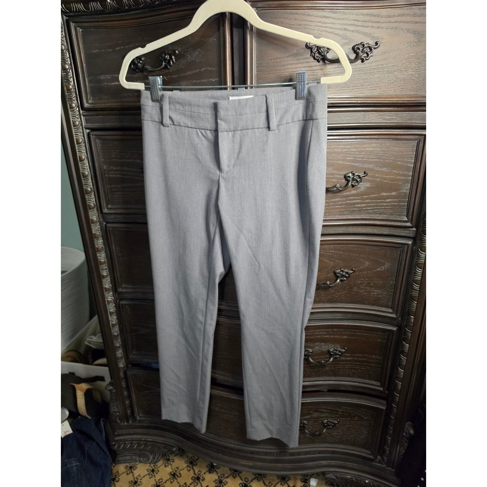 Calvin Klein Womens‎ Grey Dress Pants Stretch Trousers Size 0 Workwear